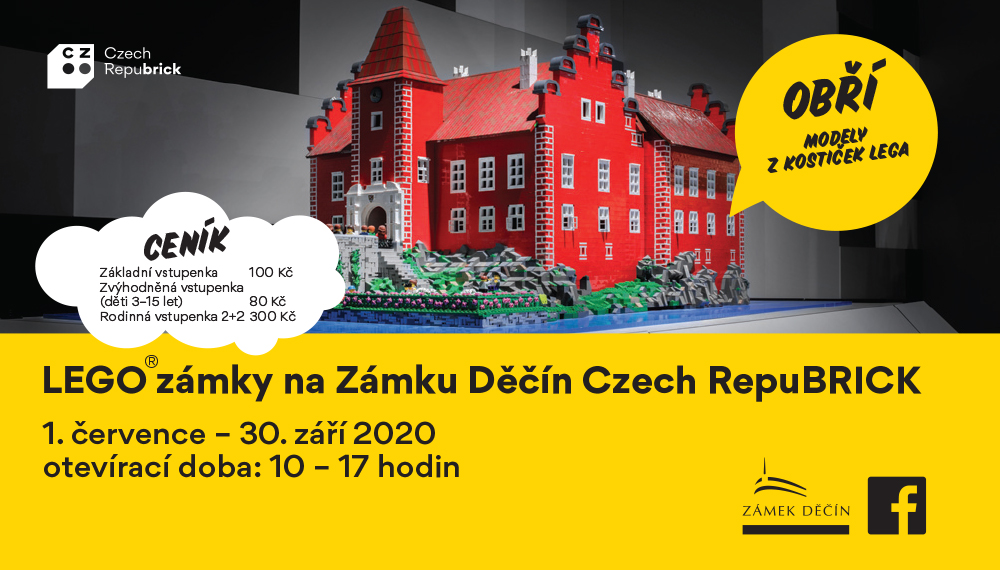 Otevření výstavy LEGO® zámky na zámku Děčín