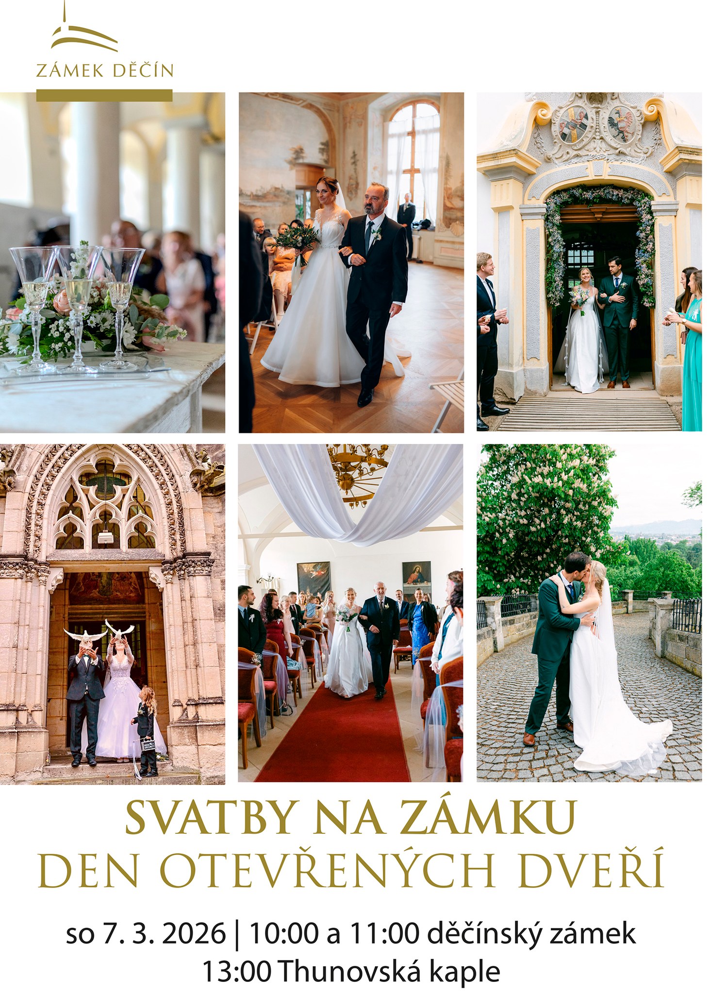 SVATBA NA ZÁMKU - DEN OTEVŘENÝCH DVEŘÍ
